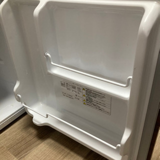 1ドア冷蔵庫 46L 一人暮らし 新生活 左右開き対応  コンパクト 単身 おしゃれ ウッド（木目） TOHOTAIYO TH-46L1-WDの画像