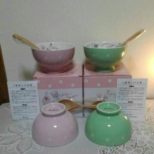 新品　ボウル＆スプーンセット