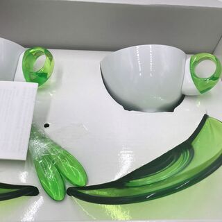 【新品・未使用品】Guzzini (グッチーニ)ブレックファーストカップ 2客セット『基本送料込』の画像