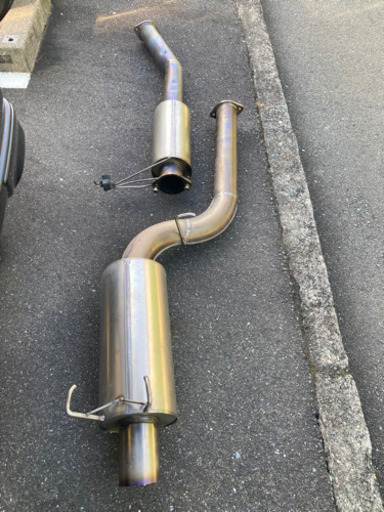 スカイライン　32GTR用　チタンマフラー