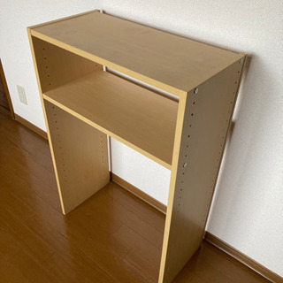 (あげます)カラーボックスで作ったDIY棚　※取りに来てくださる方の画像