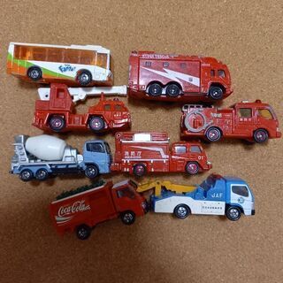 ミニカー　消防車　コカ・コーラ　トミカ　ファンタ