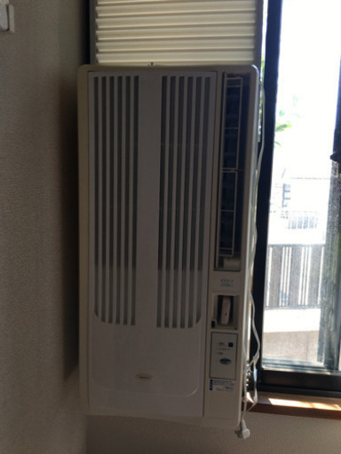夏本番。窓用エアコン4.5畳〜7畳用