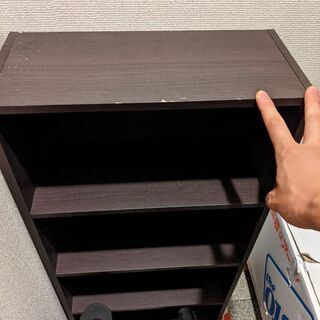 本棚　4段の画像