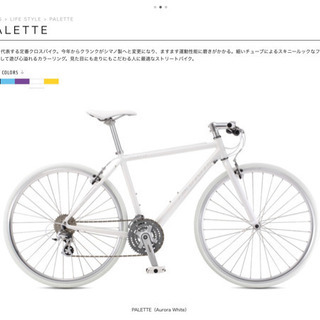 FUJI PALETTE フジ　パレット　クロスバイク　白　used