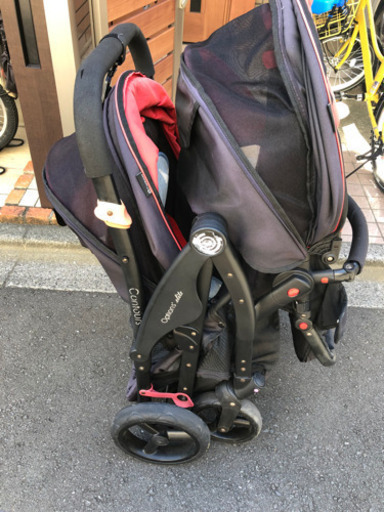 2人乗りベビーカー　コンターズ