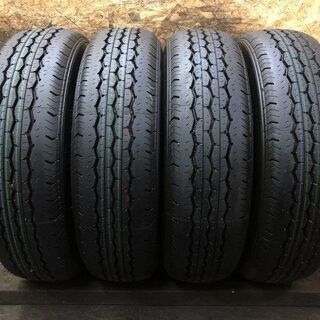 新車外し 2021年製 BS ECOPIA RD613 195/80R15 107/105N LT 15インチ 夏タイヤ 4本 レジアスエース キャラバン等 (JR03) クレジットカード QR決済可能