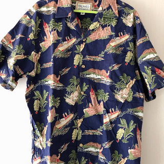 アロハシャツ　柄シャツ