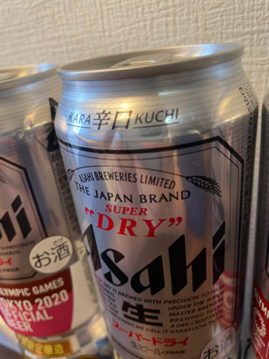 アサヒスーパードライ　ビール　お酒