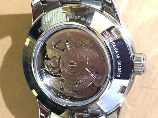 美品 正規品 オリエントスター ORIENT STAR RK-AT0005Y セミスケルトン プレステージショップ限定モデル メンズ 
