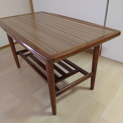 カリモク　カフェテーブル　ローテーブル　センターテーブル　ヴィンテージ
