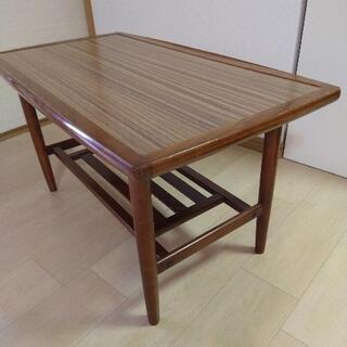 カリモク　カフェテーブル　ローテーブル　センターテーブル　ヴィンテージ