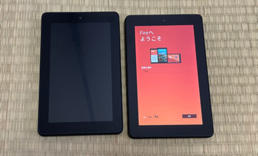 【取引終了】Amazon Fire タブレット　第5世代、2台まとめて