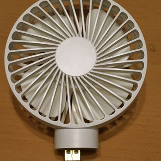 USB ハンディファン fan002下部の差し込み部分故障 ライ...