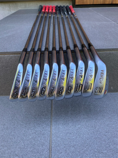 ゴルフアイアンセット　10本　3〜11.sw ホンマゴルフ