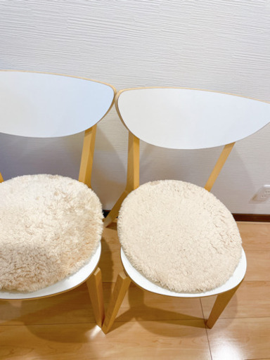 【美品】木製の椅子２脚