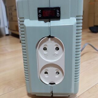 変圧器ジャンク品（トランス、100v→220v、昇圧）の画像