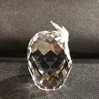 美品 SWAROVSKI スワロフスキー フクロウ フィギュリン クリスタルガラス ふくろう 梟 置物 インテリア 高さ5cm ☆ 札幌市 白石区 東札幌 ☆ アウトレットモノハウスの画像