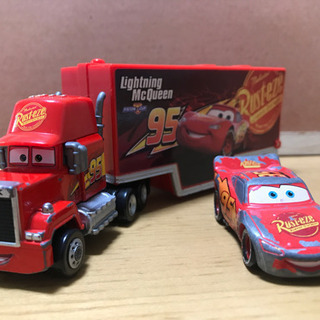 【値下げ】トミカ　マックイーン　トレーラー　セット　