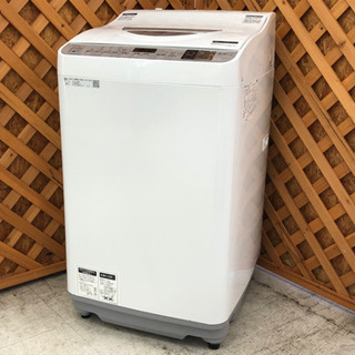 【愛品館江戸川店】「保証有り」SHARP　電気洗濯乾燥機　洗濯5.5kg　乾燥3.5kg「ES-TX5D-S」 （2020年製）お問い合わせID:142-029543-007　配送可　1,100円～ 　洗濯機の画像