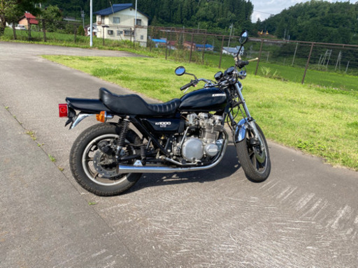 KZ1000LTD 1977年式 エンジン実動 セル一発