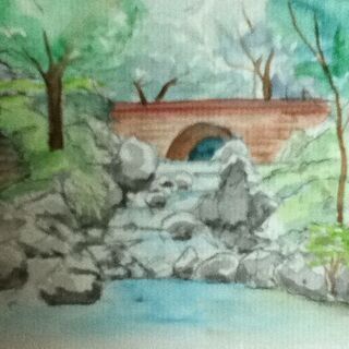 ＜オンライン＞百均画材で水彩画入門（単発/継続）の画像