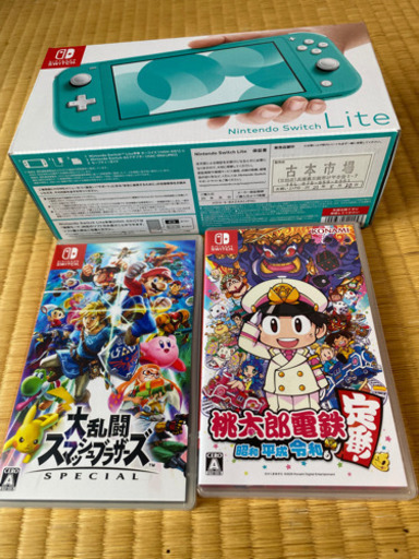 任天堂スイッチ＋スマブラ＋桃鉄（早いもの勝ち）