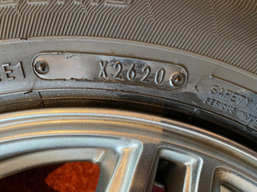 中古サマータイヤ&ホイール4本セット　145/80R13