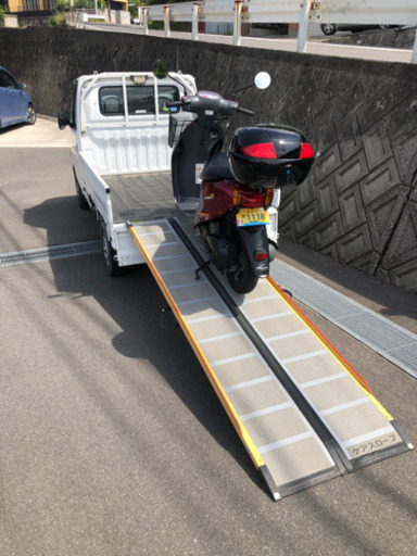 2.1m バイク用ラダー