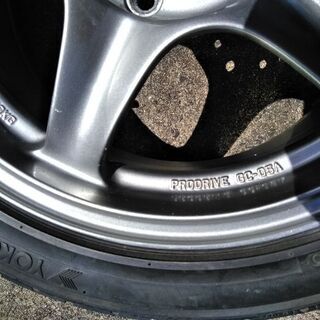 プロドライブ軽量ホイール16インチ　YOKOHAMAタイヤ４本セットの画像