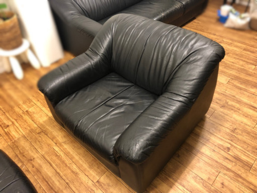 本革　ソファセット