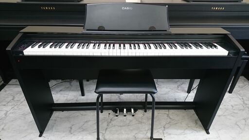 電子ピアノ CASIO カシオ privia プリヴィア PX-770BK 2017製 動作品