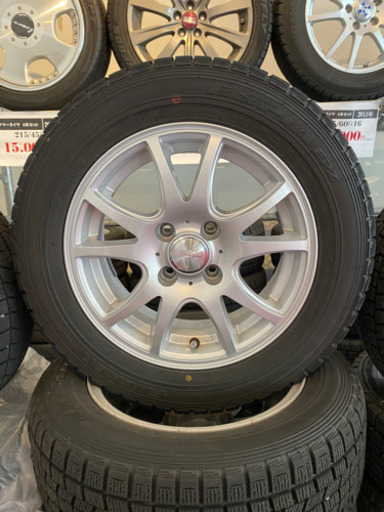中古スタッドレスタイヤ&ホイール4本セット　175/65R14