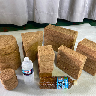 コルク製おもちゃブロック 大きめ