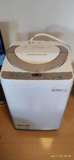 SHARP (シャープ) 全自動洗濯機 7.0kg ES-KS70S 2017年製
