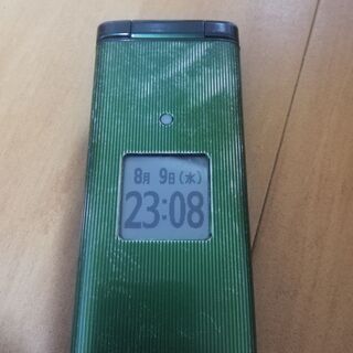 au　かんたんケータイ　ガラホ　KYF36　白ロム　Simロック解除済　の画像