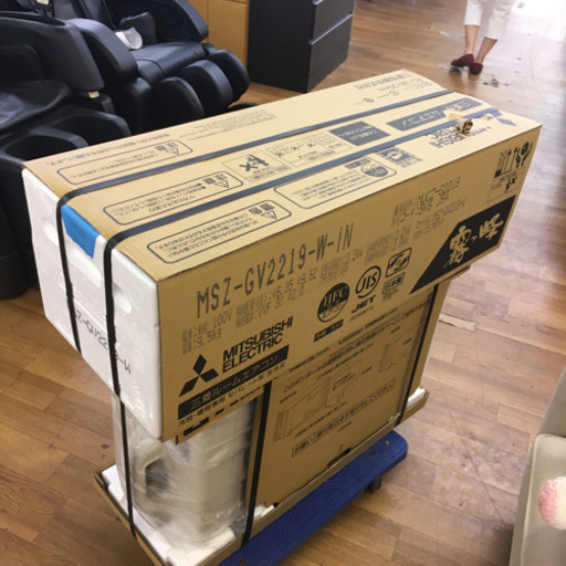 S164★ラスト1点！！★未使用品★1年保証★6畳 2.2kエアコン★MITSUBISHI★2019年製★人気モデル