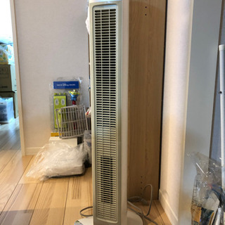 【取りに来ていただける方】タワー型の2way扇風機andヒーター