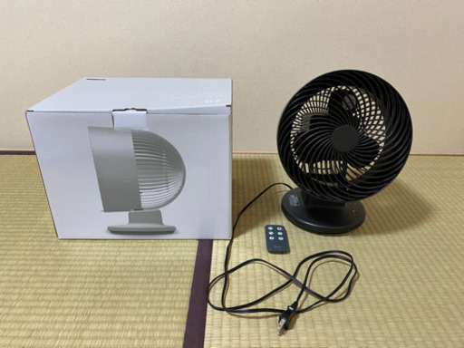 プラスマイナスゼロ　XQS-Z310 サーキュレーター リモコン付