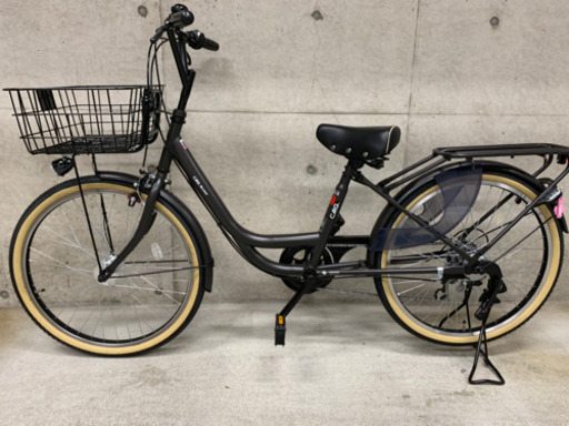 ママチャリ　カゴ付き　かなり美品　自転車　24インチ