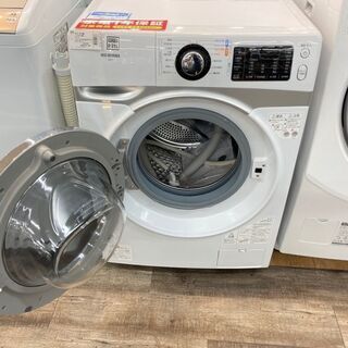 アイリスオーヤマ 7.5kgドラム式洗濯機 HD71-W  2019年製の画像