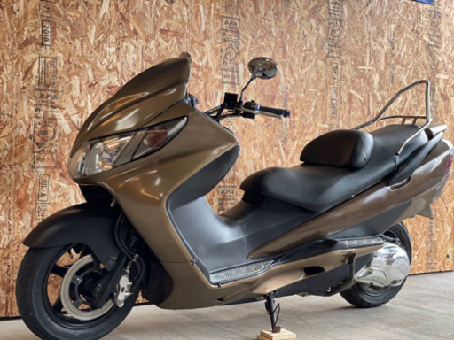 SUZUKI ｽｽﾞｷ ｽｶｲｳｪｰﾌﾞ SKYWAVE250 実働 書類有り （検）ﾌｫﾙﾂｧ ﾏｼﾞｪｽﾃｨｰ ﾌｫﾙﾂｧ ﾋﾞｯｸｽｸｰﾀｰ