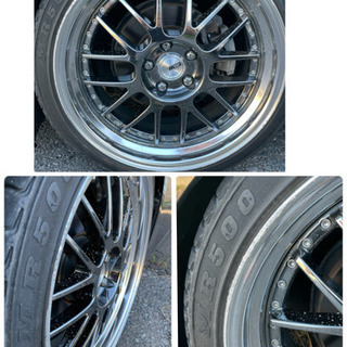 マークX 130 FR SSRホイール BLITZ車高調 サンルーフの画像