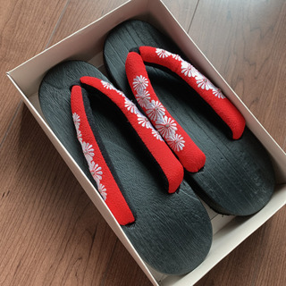 大人 浴衣用 下駄の画像