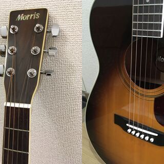Morrisアコースティックギター（MF-207TS）おまけ布ケースセットの画像