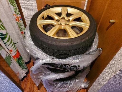 スバル インプレッサ純正 エンケイ アルミ 17インチ 4本