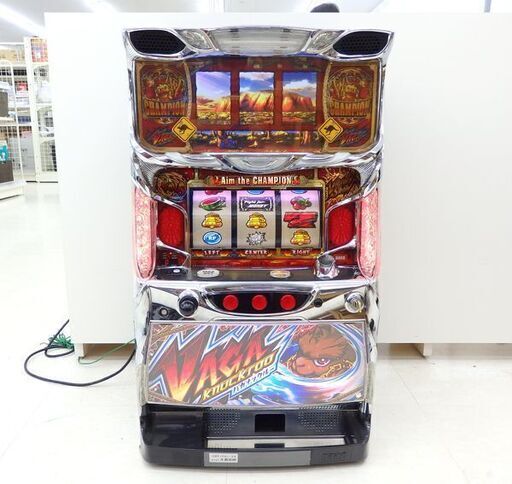 千歳市/恵庭市 パチスロ実機 大都技研 バガナックルー 機 100V 5号機 スロット