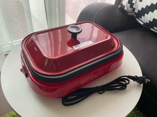 取引中:ホットプレート　1〜2人用の新品