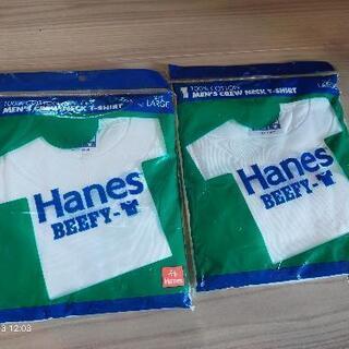 Hanes 半袖Tシャツ L (新品未開封)