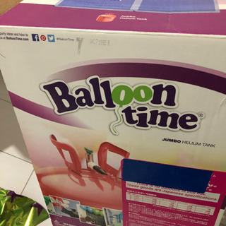 【値下げ】中古　バルーンタイム 400L 風船用ヘリウムガスの画像